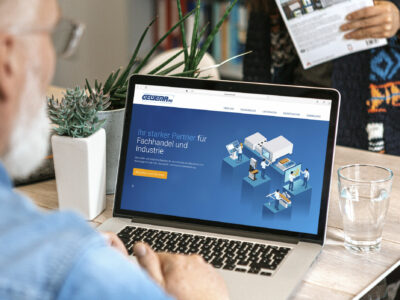 Sabath Media - Projekt Vorschaubild - Gewema AG – Website