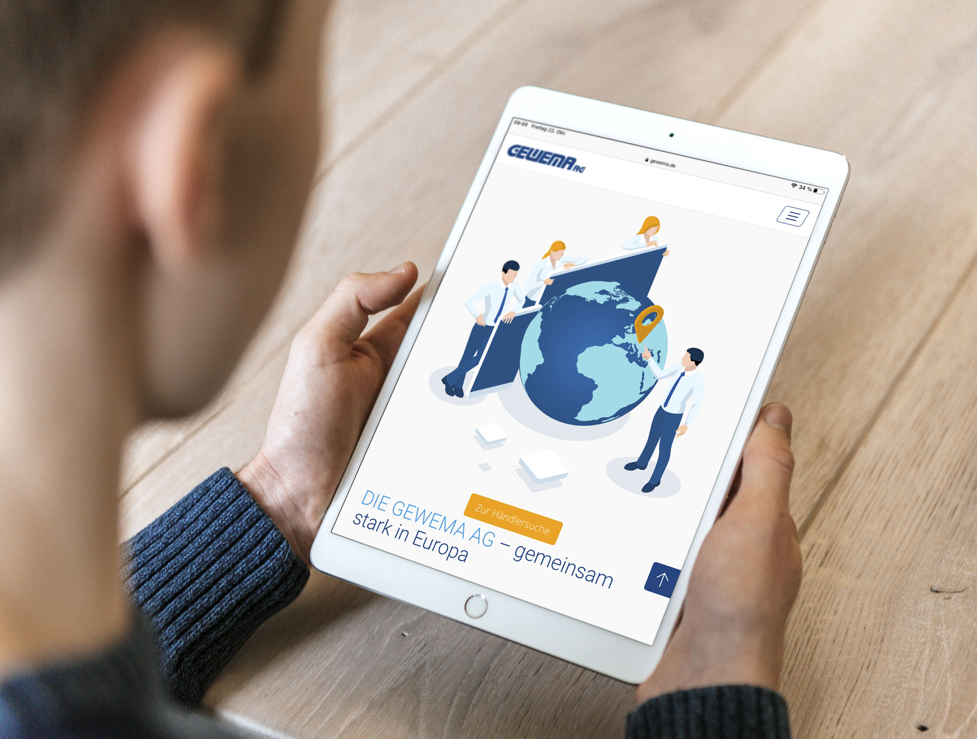 Sabath Media Werbeagentur - Gewema AG – Website - Referenzbild 3